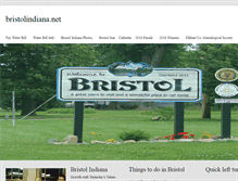 Tablet Screenshot of bristolindiana.net